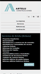 Mobile Screenshot of construccionesartelu.com